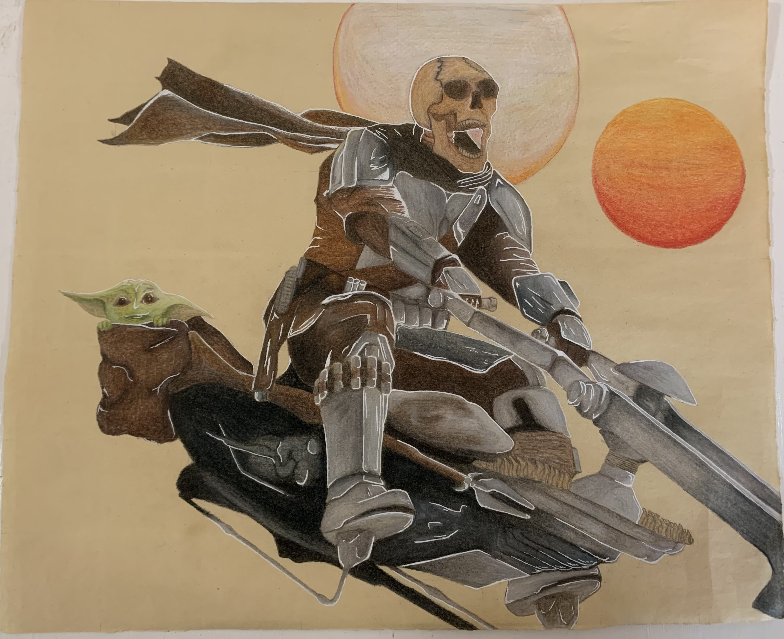 Mandolorian Ghost Rider